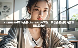 ChatGPTAi写作免费ChatGPT AI写作，解锁免费创意与高效表达的未来