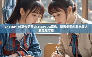 ChatGPTAi写作免费ChatGPT AI写作，解锁免费创意与表达的无限可能